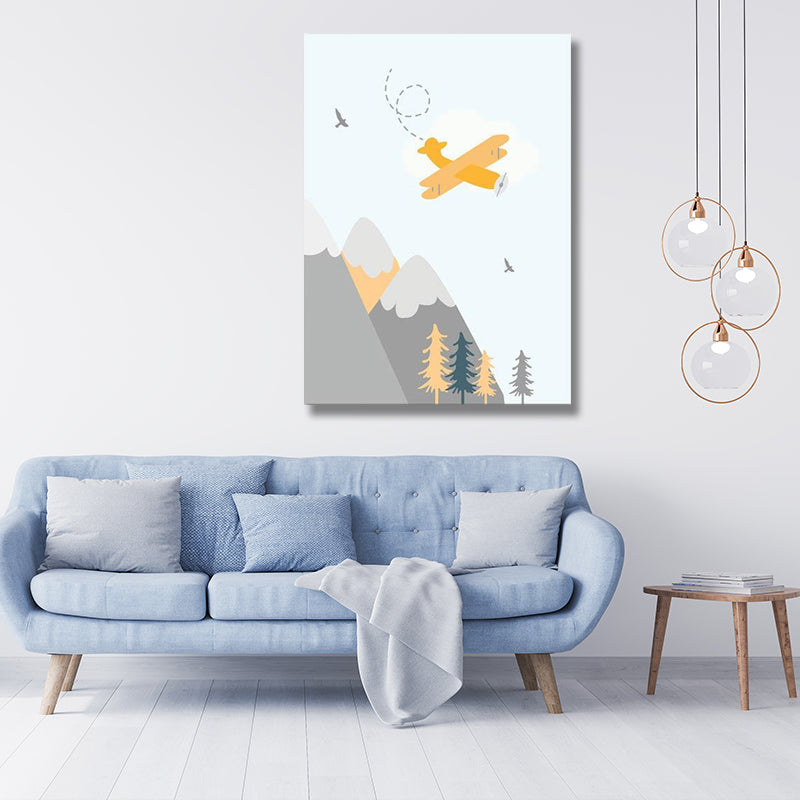 PLANE PAINTING freeshipping - Wall Agenda