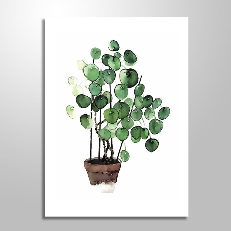 POT PLANT WATERCOLOR freeshipping - Wall Agenda