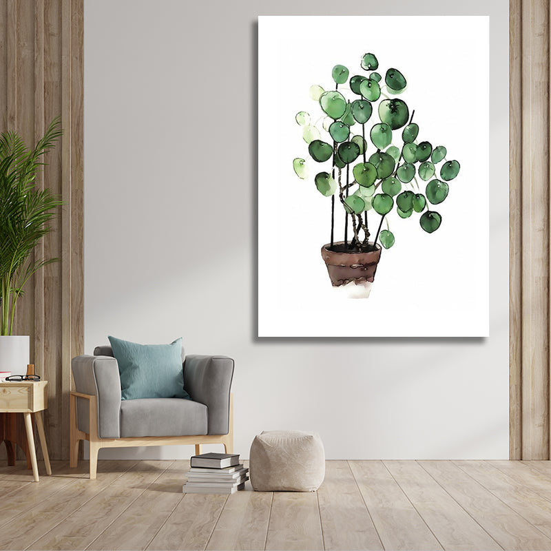 POT PLANT WATERCOLOR freeshipping - Wall Agenda