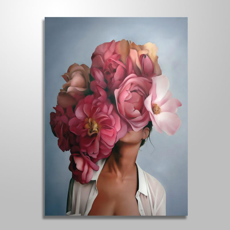 RED FLOWER LADY mywallspace  15.99 Wall Agenda