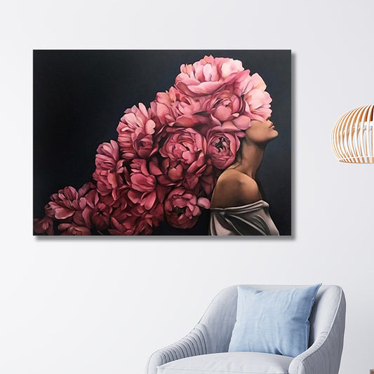 RED FLOWER LADY mywallspace  15.99 Wall Agenda