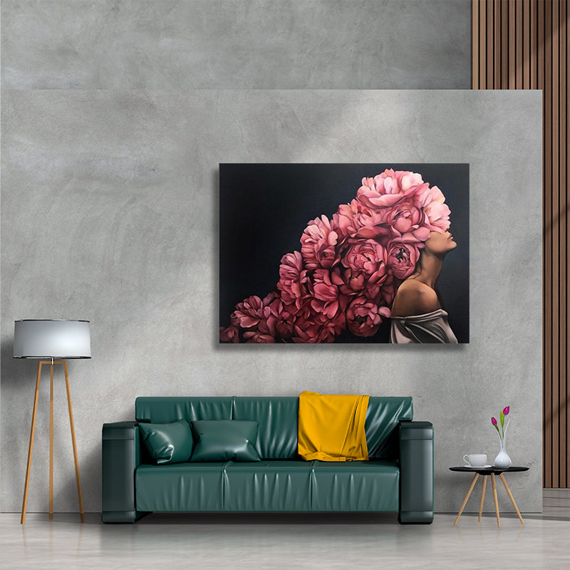 RED FLOWER LADY mywallspace  15.99 Wall Agenda