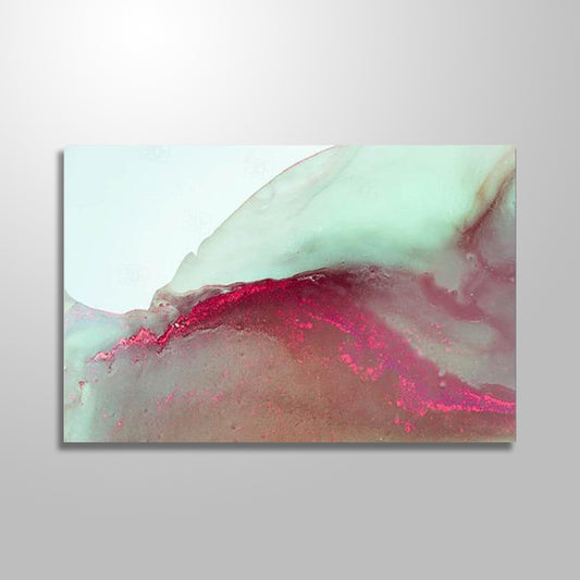 RED MARBLE PAINTING freeshipping - Wall Agenda