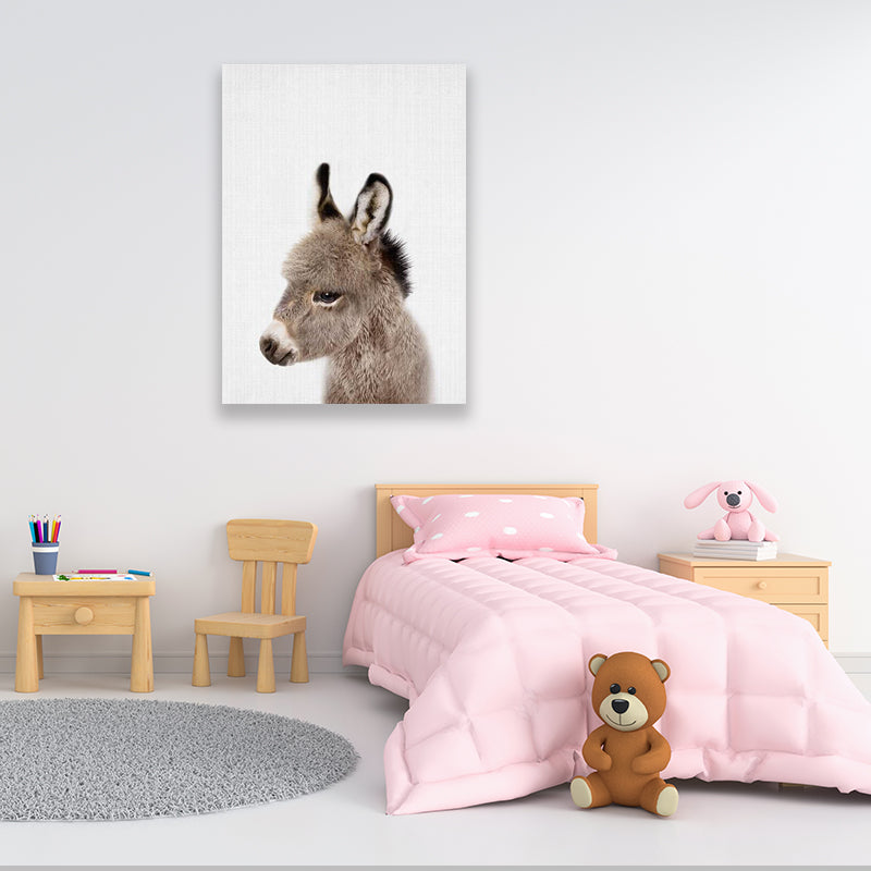 BABY DONKEY KIDS PRINT freeshipping - Wall Agenda