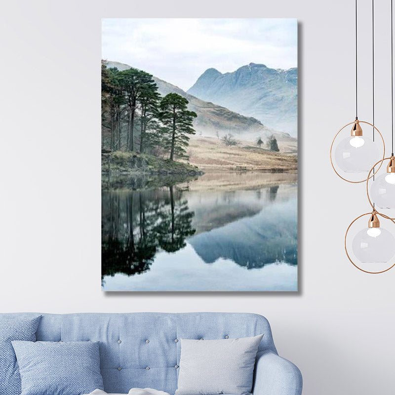 SEA REFLECT PAINTING freeshipping - Wall Agenda