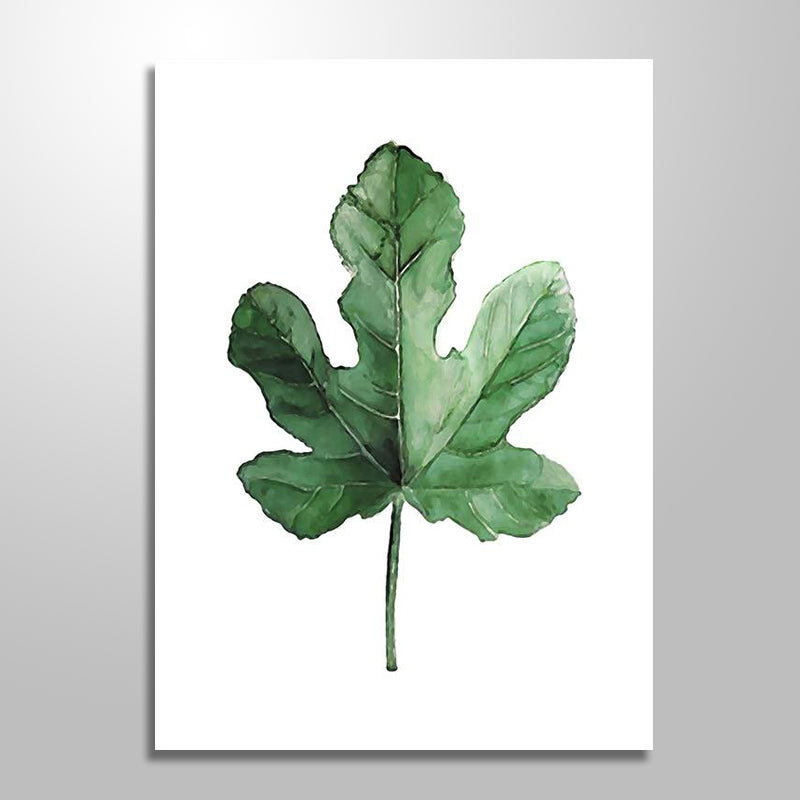 SHAPED LEAF PAINTING freeshipping - Wall Agenda