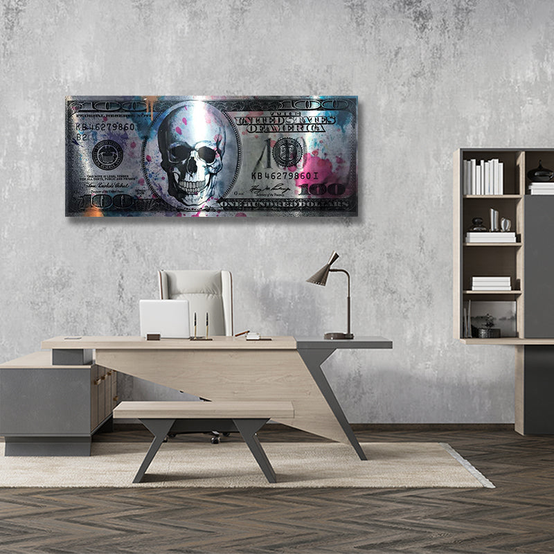 SKULL MONEY freeshipping - Wall Agenda