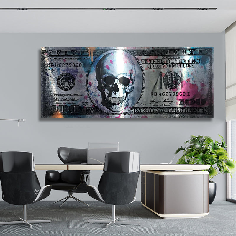 SKULL MONEY freeshipping - Wall Agenda