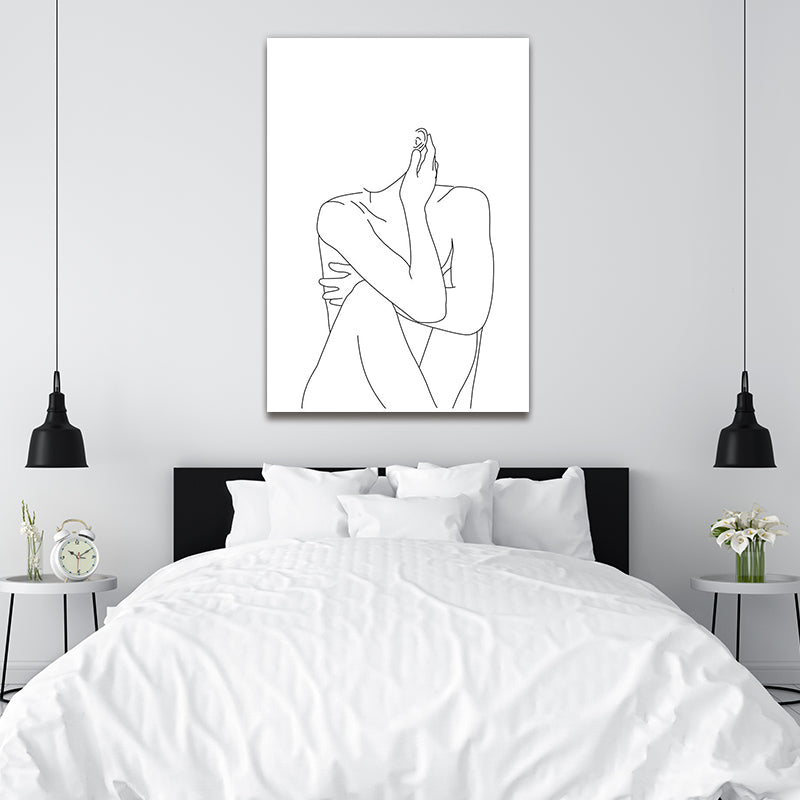 ABSTRACT SHY BODY freeshipping - Wall Agenda