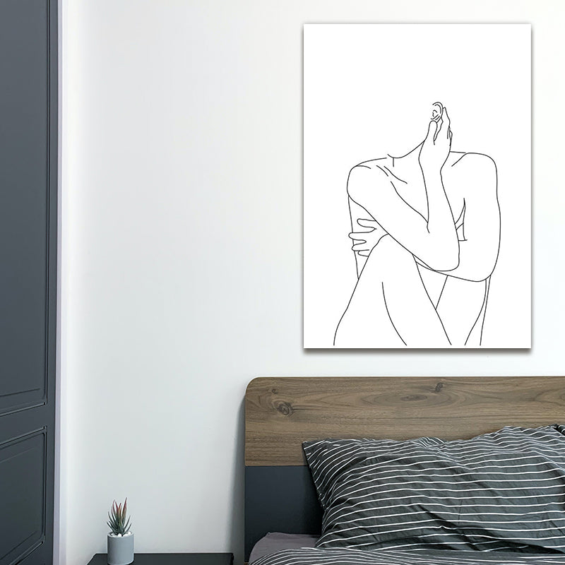 ABSTRACT SHY BODY freeshipping - Wall Agenda