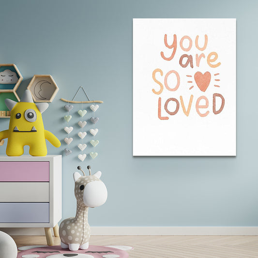 BROWN BOHO YOU ARE SO LOVED mywallspace  32.99 Wall Agenda