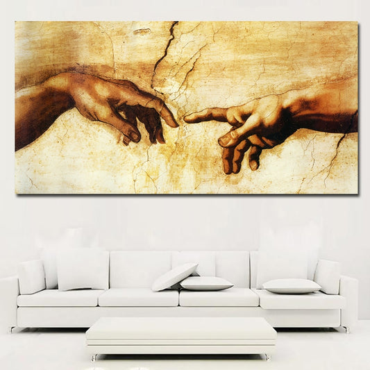 HANDS OF GOD PAINTING