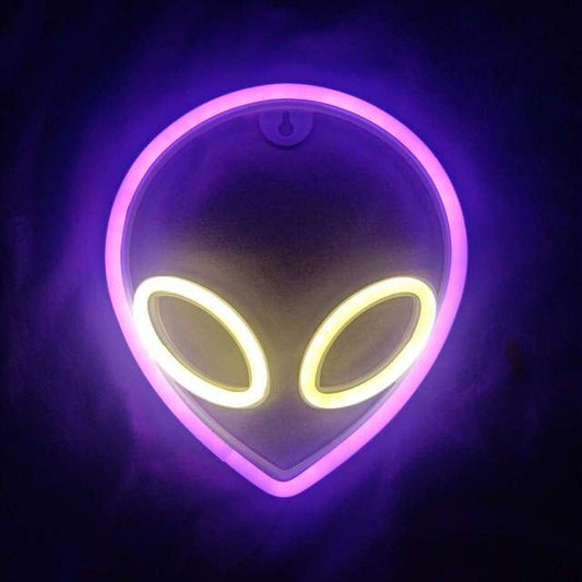 Aliens are out there! 30cm Neons freeshipping - Wall Agenda