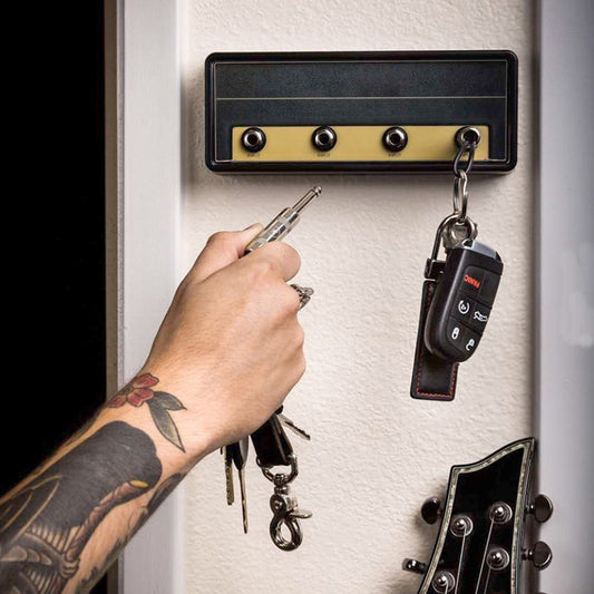 Key Storage Guitar Keychain Holder Jack II Rack Electric Key Rack Amp Vintage Amplifier Gift key holder wall Key Holder Storage