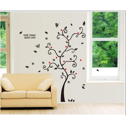FAMILY TREE PHOTO FRAME WALL DECAL