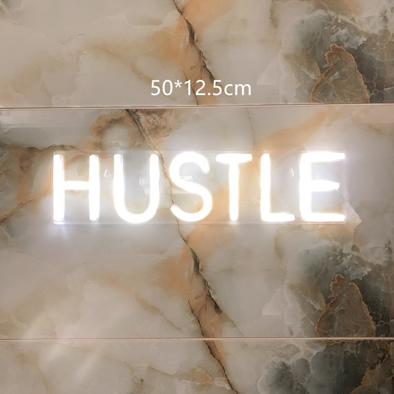Hustle Born! 50cm freeshipping - Wall Agenda