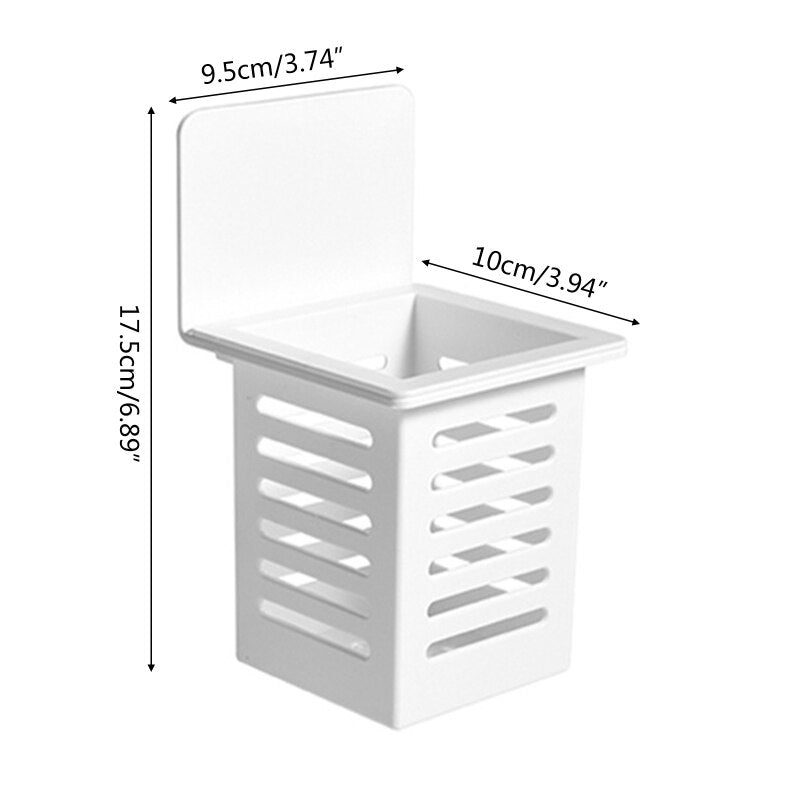 Kitchen Supplies Shelf Utensil Rack Chopsticks Cage Organiser Cutlery Holder Organizer Wall Mounted Knife Spoon Racks