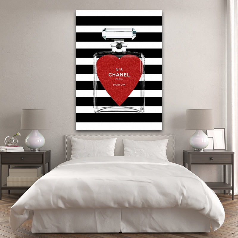 STRIPE CHANEL PAINTING freeshipping - Wall Agenda