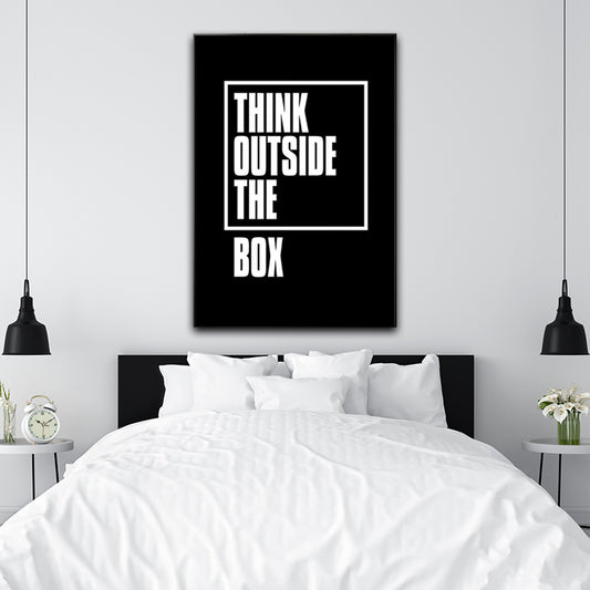 THINK OUTSIDE THE BOX mywallspace  25.99 Wall Agenda