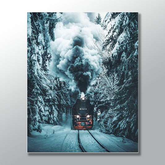 SNOW TRAIN freeshipping - Wall Agenda