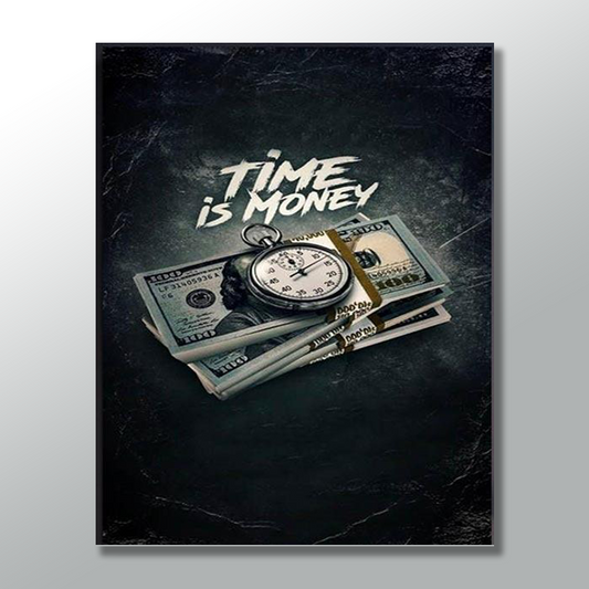 TIME IS MONEY freeshipping - Wall Agenda
