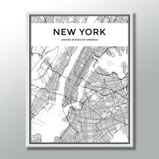 NEW YORK CITY MAP freeshipping - Wall Agenda