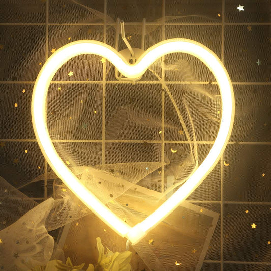 Big Heart 35cm Neon freeshipping - Wall Agenda