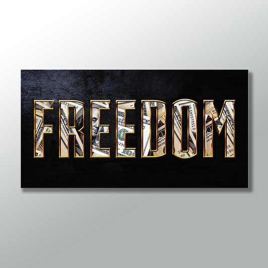 FINANCIAL FREEDOM freeshipping - Wall Agenda