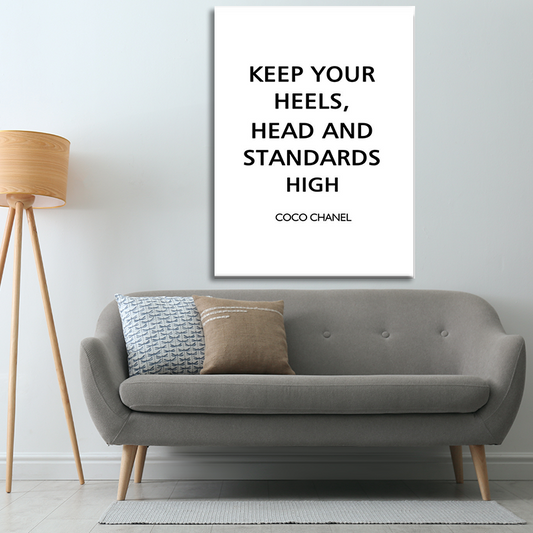 HEAL HEAD & STANDARDS HIGH COCO QUOTE freeshipping - Wall Agenda