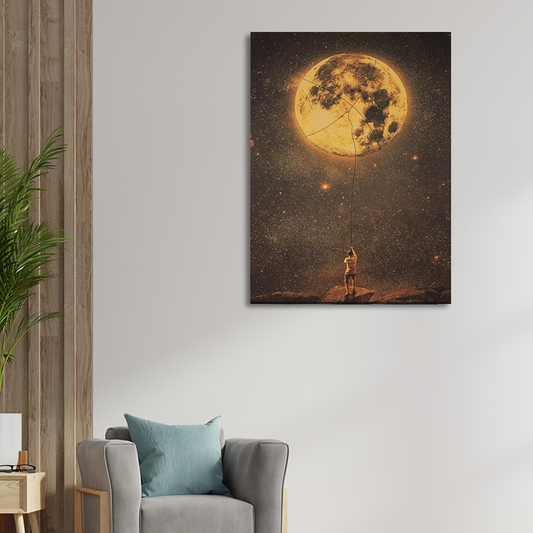 IF YOUR NOT NEAR THE MOON BRING IT TO YOU freeshipping - Wall Agenda