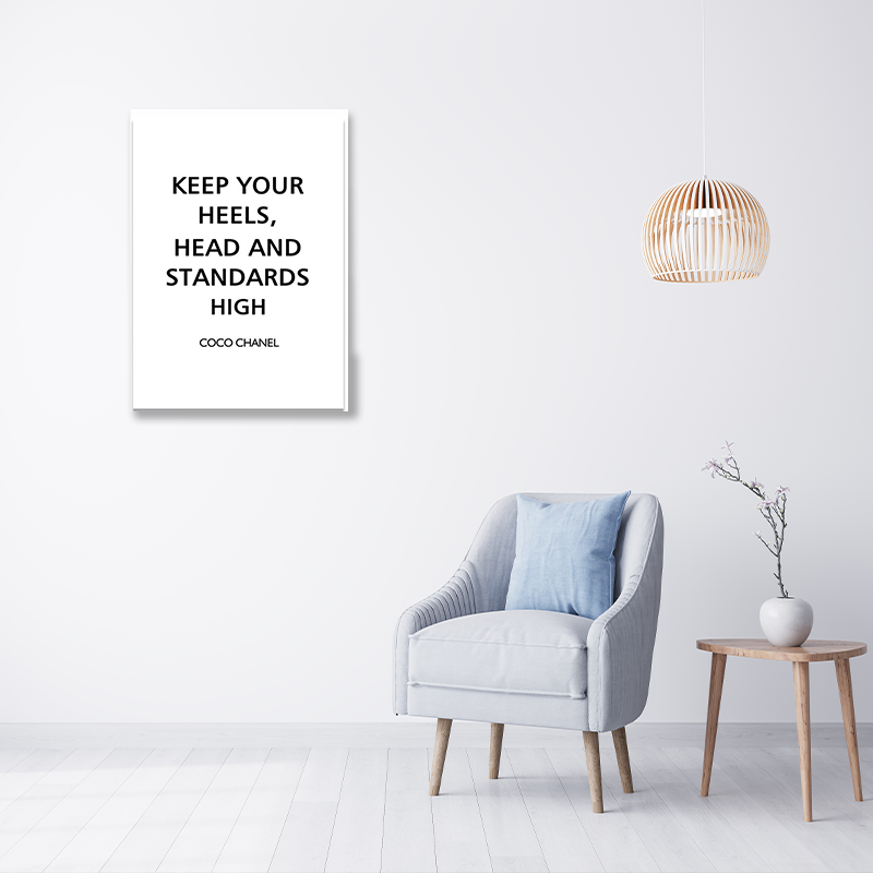 HEAL HEAD & STANDARDS HIGH COCO QUOTE freeshipping - Wall Agenda